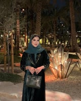 عباية نسائي لون اخضر - عبايات العنود