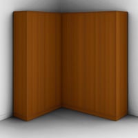 خزانة ملابس زاوية مودرن | خشب شيبورد اسباني | تصمي...