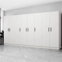 دولاب ملابس 8 أبواب مفصلية | عرض 400 سم × ارتفاع 2...