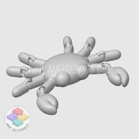 سلطعون - غير ملون