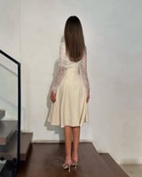 فستان العيد الدانتيل الفاخر