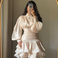 فستان العيد بطبقات فخمه