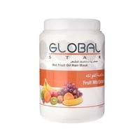جلوبال ستار حمام زيت وماسك للشعر بخلاصة الفواكه -...