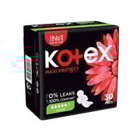 كوتكس ماكسي بروتكت فوط صحية بالأجنحة - 30 فوطة