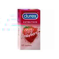 ديوركس واقي ذكري اكسترا ثين بنكهة الفراولة البرية...