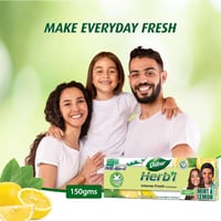 دابر معجون أسنان جل أخضر مع فرشاة - 150 جم