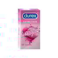 ديوركس إكسترا ثين واقي ذكري بنكهة العلكة - 12 حبة