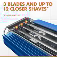 جيليت بلو 3 كومفورت شفرات حلاقة للرجال 3 شفرات - 8...