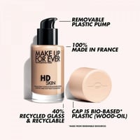 ميك اب فور ايفر كريم اساس اتش دي سكين -1N10-Y235