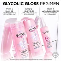 لوريال باريس الفيف شامبو فائق اللمعان بحمض الجلايك...