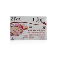 زيفا مناديل إزالة طلاء الأظافر - 12 حبة