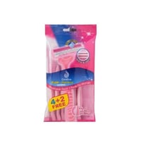 كيرلاين مكينة حلاقة للنساء 3 شفرات - 4 + 2 حبة