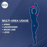 ڤيت شرائط الشمع إيزي-جل لإزالة الشعر للبشرة الحساس...