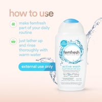 فيم فريش العناية القصوى غسول اكتف منعش للمناطق الح...