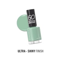 ريميل لندن طلاء اظافر 60 سكندس سوبر شاين 154 شيل ي...