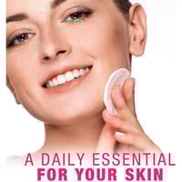 جونسون أقراص قطنية نقية للتجميل - 80 قرص دائري