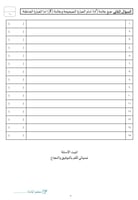 كليشة اختبار نهائي مفرغة 40 درجه قابل للتعديل