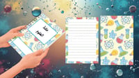 غلاف دفتر العلوم الجذاب والاحترافي