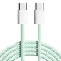 سلك شاحن تايب سي أخضر