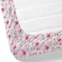 مفرش سرير مطاط نفر قطعتين