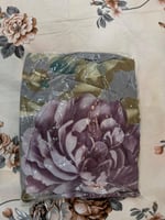 مفرش سرير مطاط نفر قطعتين