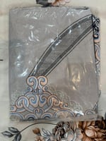 مفرش سرير مطاط نفر قطعتين