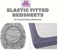 مفرش سرير مطاط نفرين 3 قطع