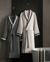 روب حمام ألبيز – مصنوعة 100% من القطن الطبيعي طويل...