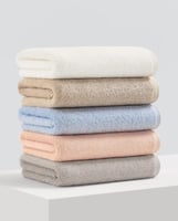 منشفة يد قطن مصري فاخر - مصنوعة 100% من القطن الطب...