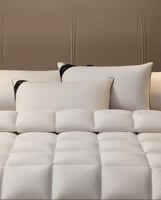 وسادة داون هيلتون – حشو ريش طبيعي فاخر – قماش خارج...