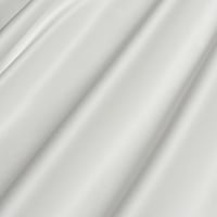 هيلتون طقم مفروشات أبيض سادة 100% قطن 600 غرزة