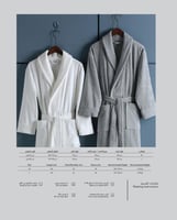 روب حمام روكفيلر – مصنوعة 100% من القطن الطبيعي طو...