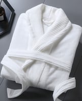 روب حمام روكفيلر – مصنوعة 100% من القطن الطبيعي طو...