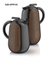 طقم ترامس خشبي 1 لتر و500 مل KR-6959