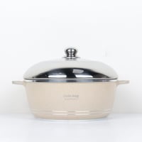 قدر طبخ عالي الجودة بغطاء ستانلس استيل مع فتحة زجا...