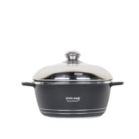 قدر طبخ عالي الجودة بغطاء ستانلس استيل مع فتحة زجا...