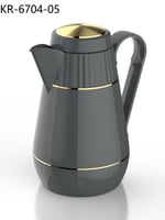 ترمس شاي و قهوة 0.7 لتر ذهبي KR-6704