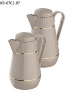 طقم ترامس شاي وقهوة 1لتر و 0.7 لتر سادة KR-6703