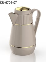 ترمس شاي و قهوة 0.7 لتر ذهبي KR-6704