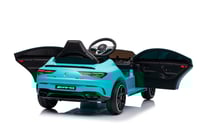 سيارة اطفال مرسيدس AMG GLC ازرق فاتح تحكم قيادة ذا...