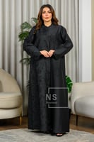 عباية مكس التفتة السادة مع التفتة المشجر والشك الي...