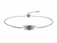 سوارة نسائية من الفضة الاسترليني عيار 925 مرصع بحج...