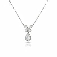 قلادة نسائية من الفضة 925