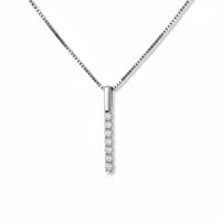 قلادة بريق الأمل من الفضة 925