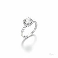 خاتم نسائي من الفضة الأسترليني عيار 925 مرصع بحجر...