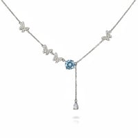 عقد نسائي من الفضة ٩٢٥