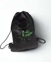 شنطة كيس حبل باللون الاسود بشعار طائرة ف 15 من الا...