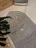 سجادة اسفنجية وردة بوكيه