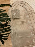 سجادة اسفنجية وردة