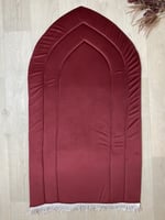 سجادة صلاة اسفنجية احمر